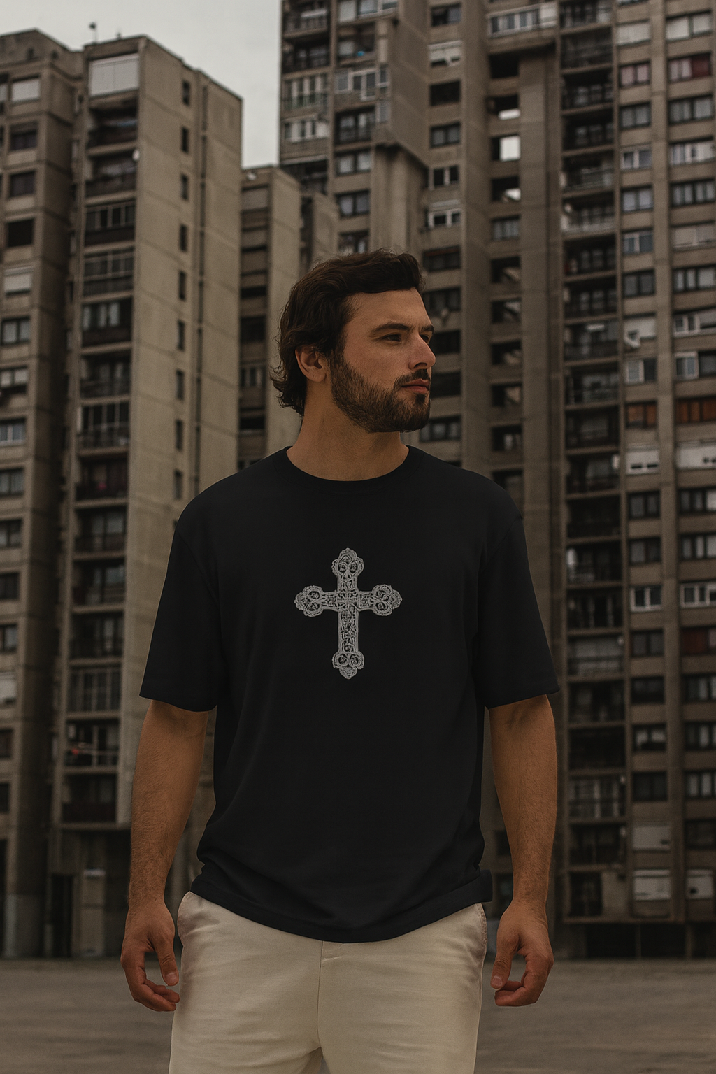BΛOK® Krst – Oversize Majica