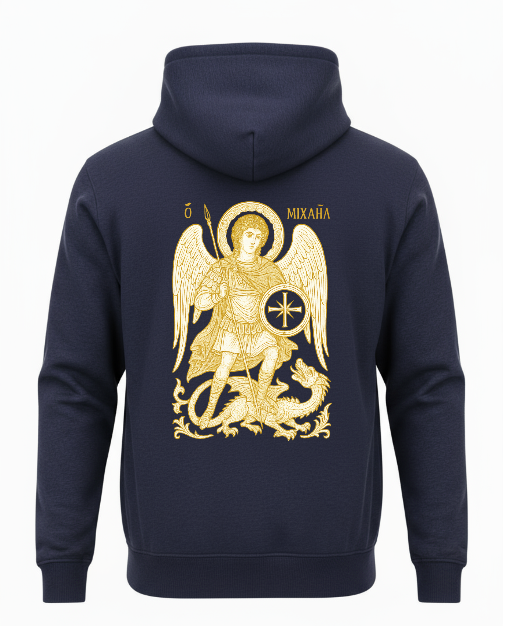 BΛOK® Mihailo – Zlatni Štit Hoodie | unisex