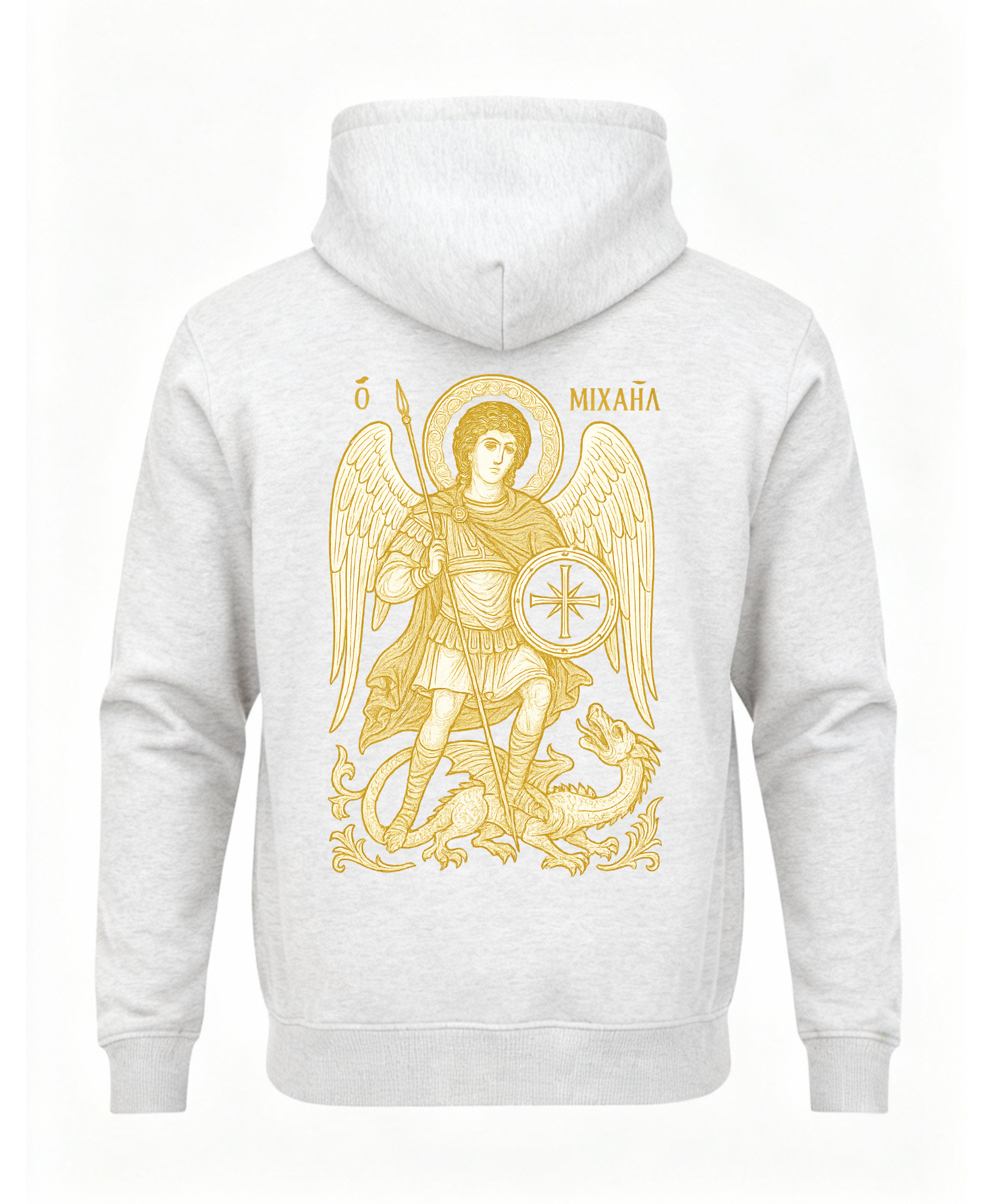 BΛOK® Mihailo – Zlatni Štit Hoodie | unisex