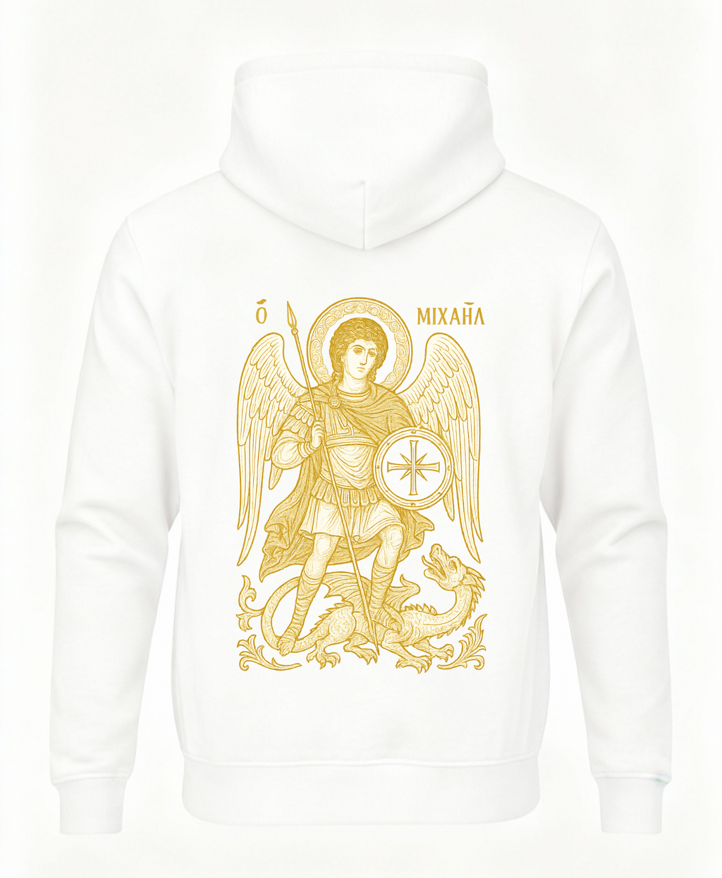 BΛOK® Mihailo – Zlatni Štit Hoodie | unisex