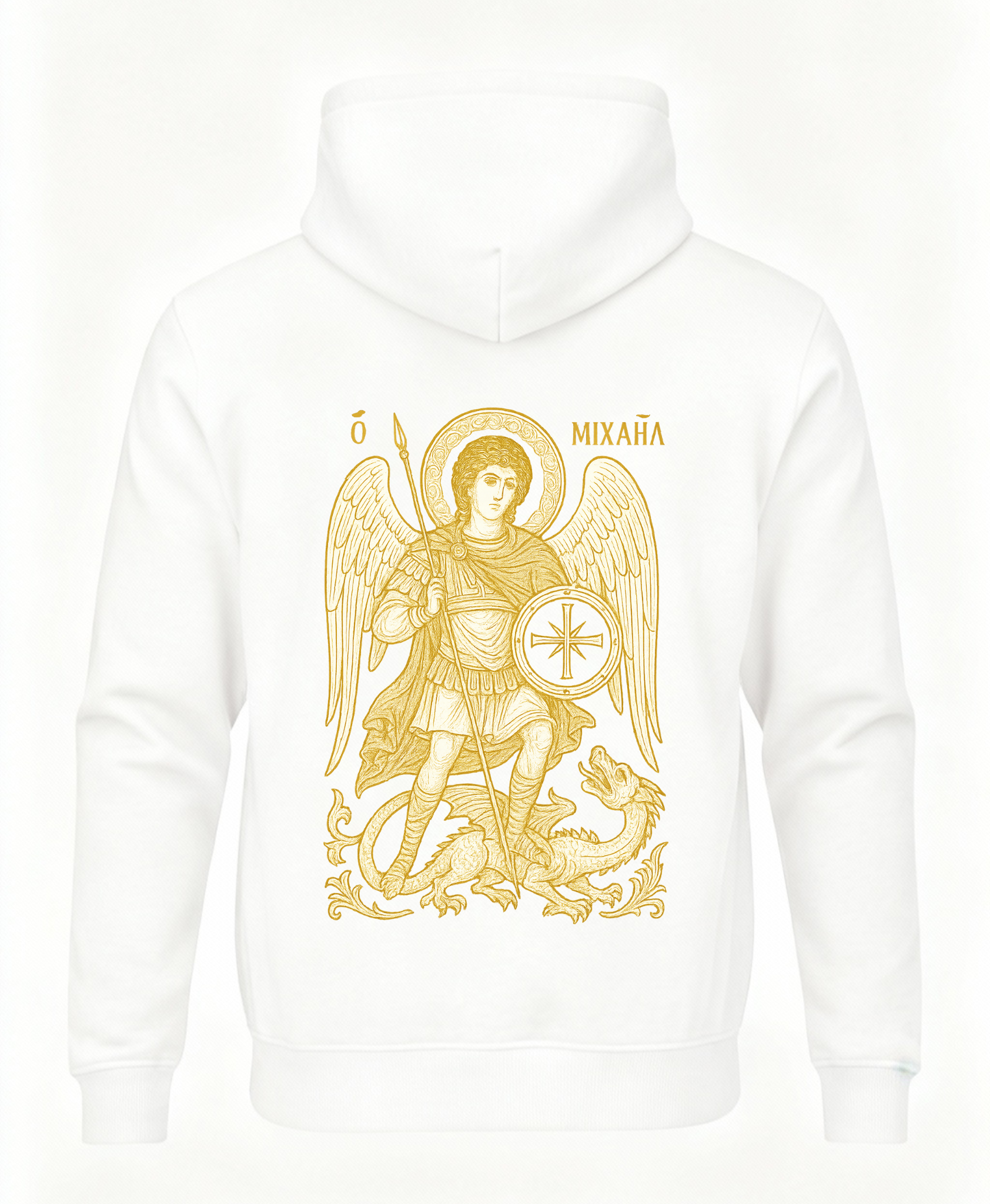 BΛOK® Mihailo – Zlatni Štit Hoodie | unisex