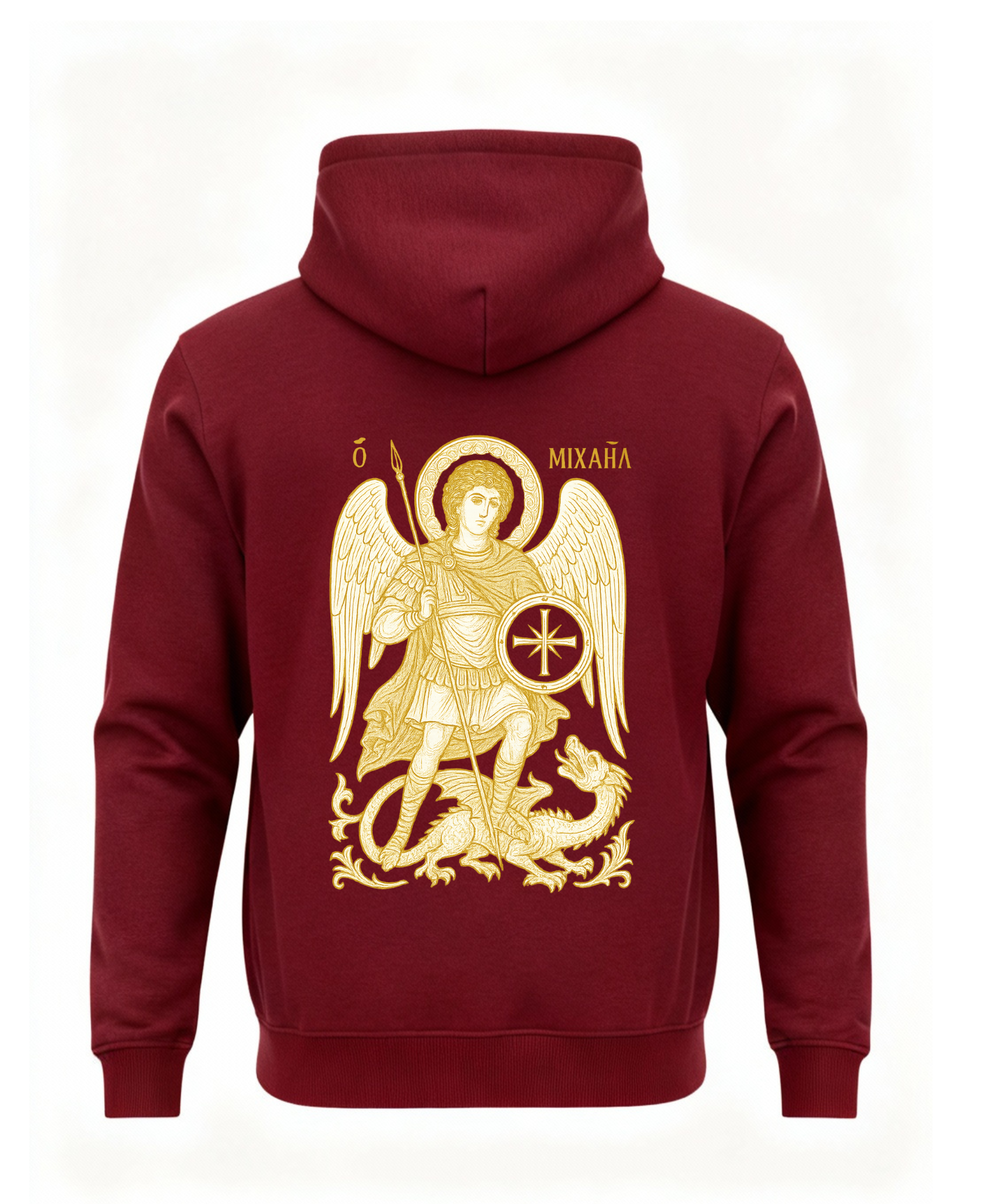 BΛOK® Mihailo – Zlatni Štit Hoodie | unisex