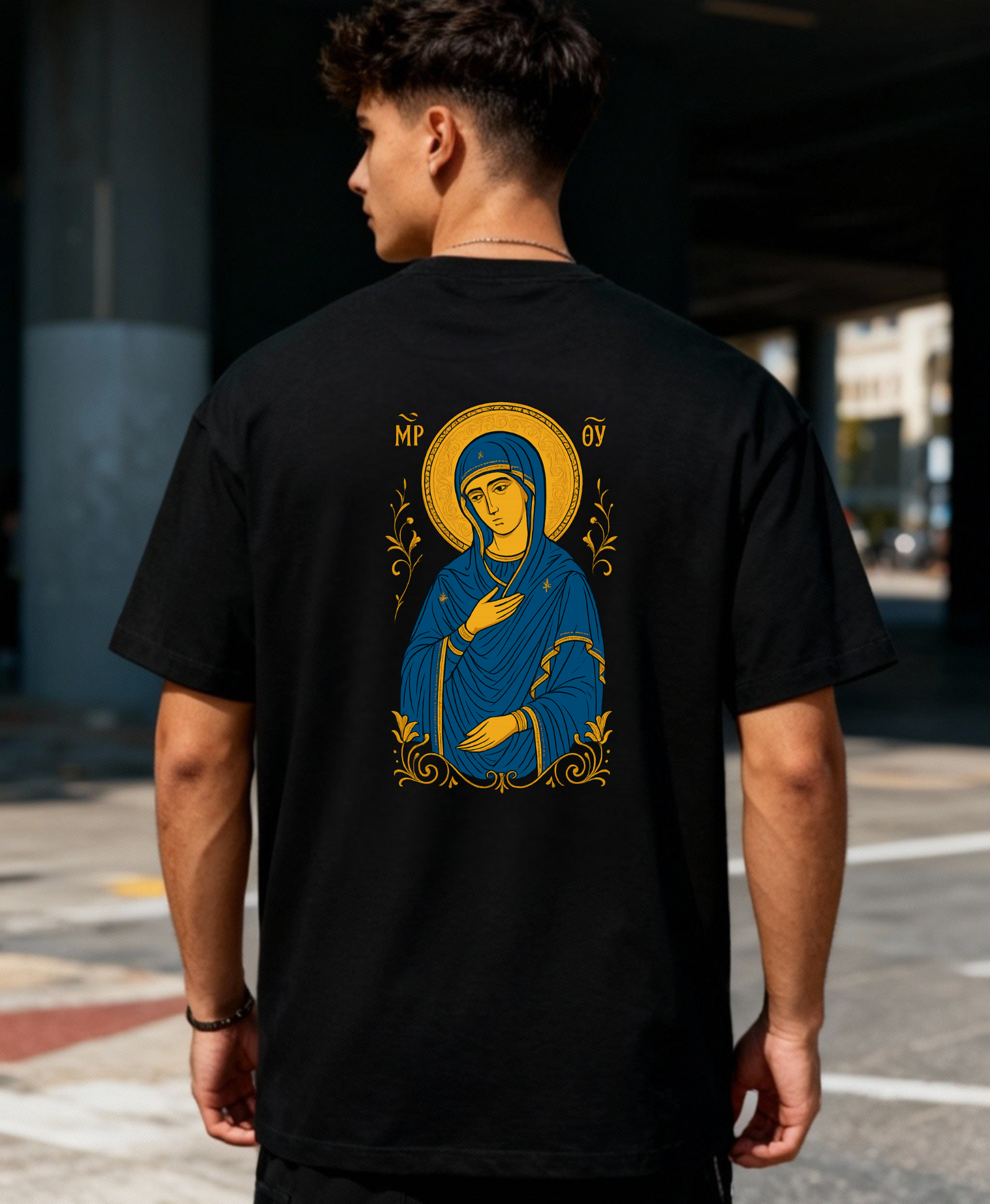 BΛOK® Oversize T-shirt – Bogorodica