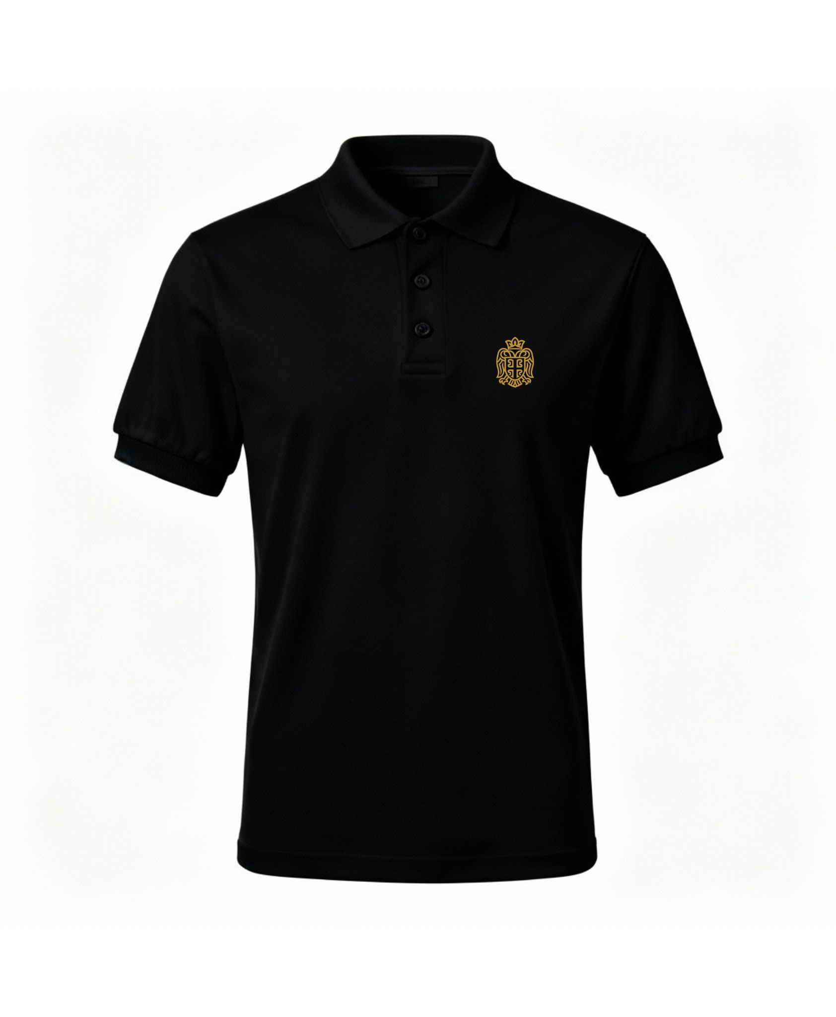 BΛOK® Polo – Zlatni Grb | unisex