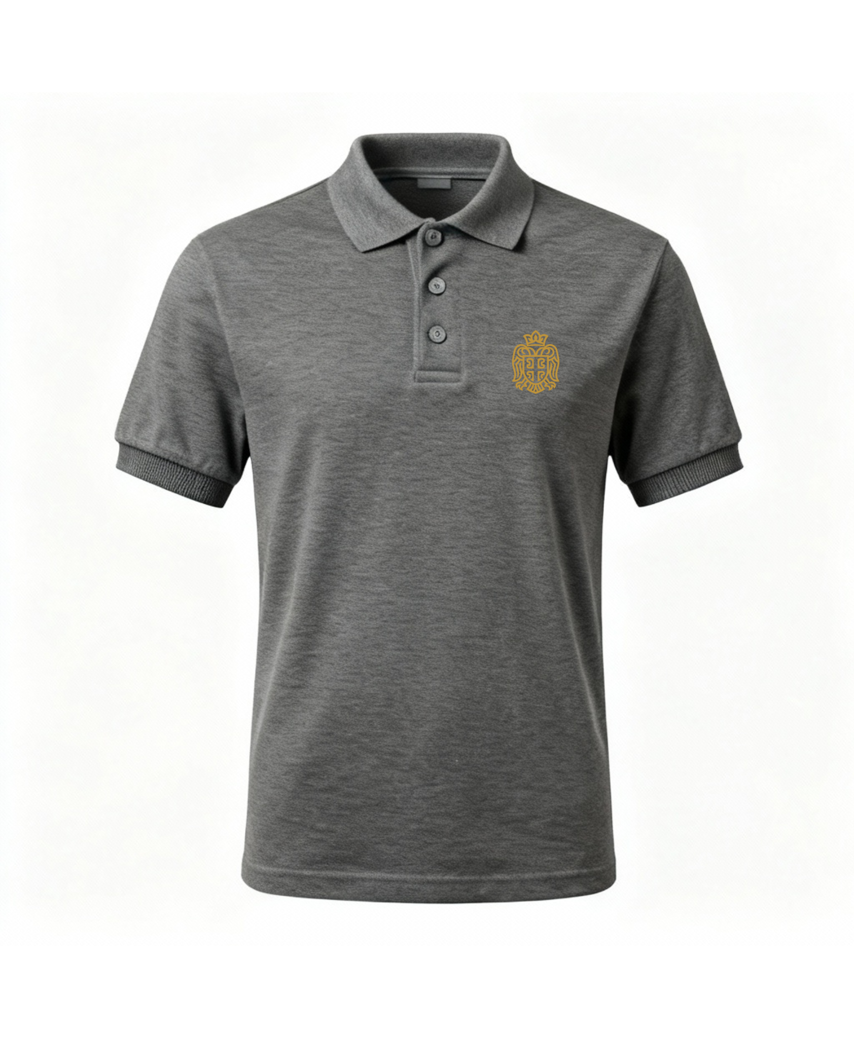 BΛOK® Polo – Zlatni Grb | unisex