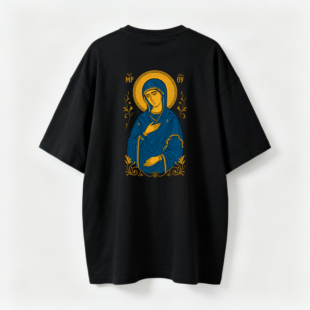 BΛOK® Oversize T-shirt – Bogorodica