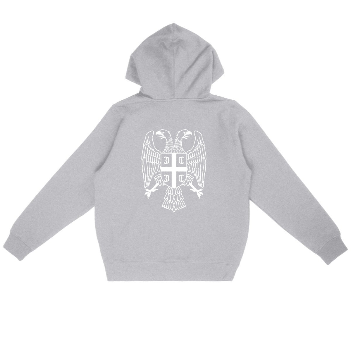 BΛOK® Orao Hoodie | unisex - dos_gris