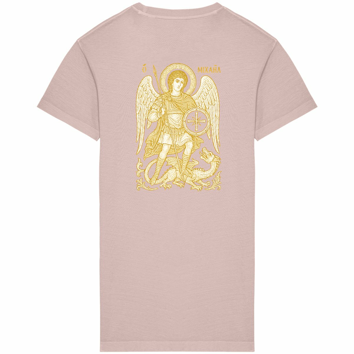 robe t shirt - dos_petalrose