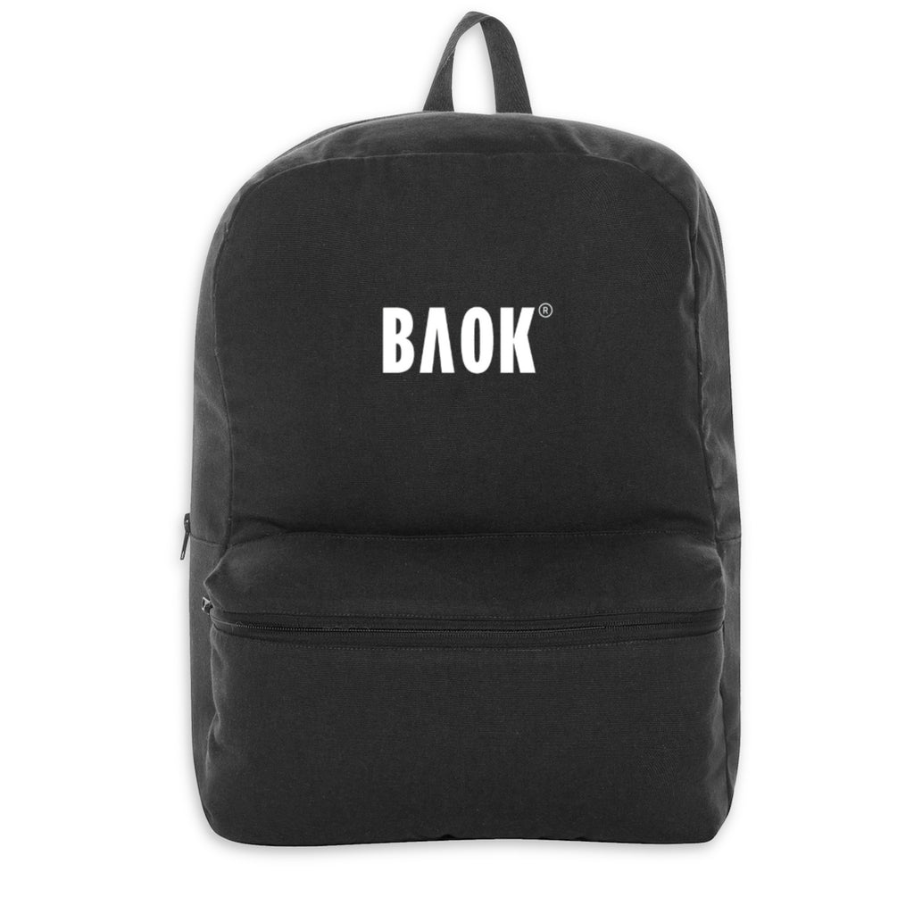 BΛOK® – Klasični Crni Ranac - face_1