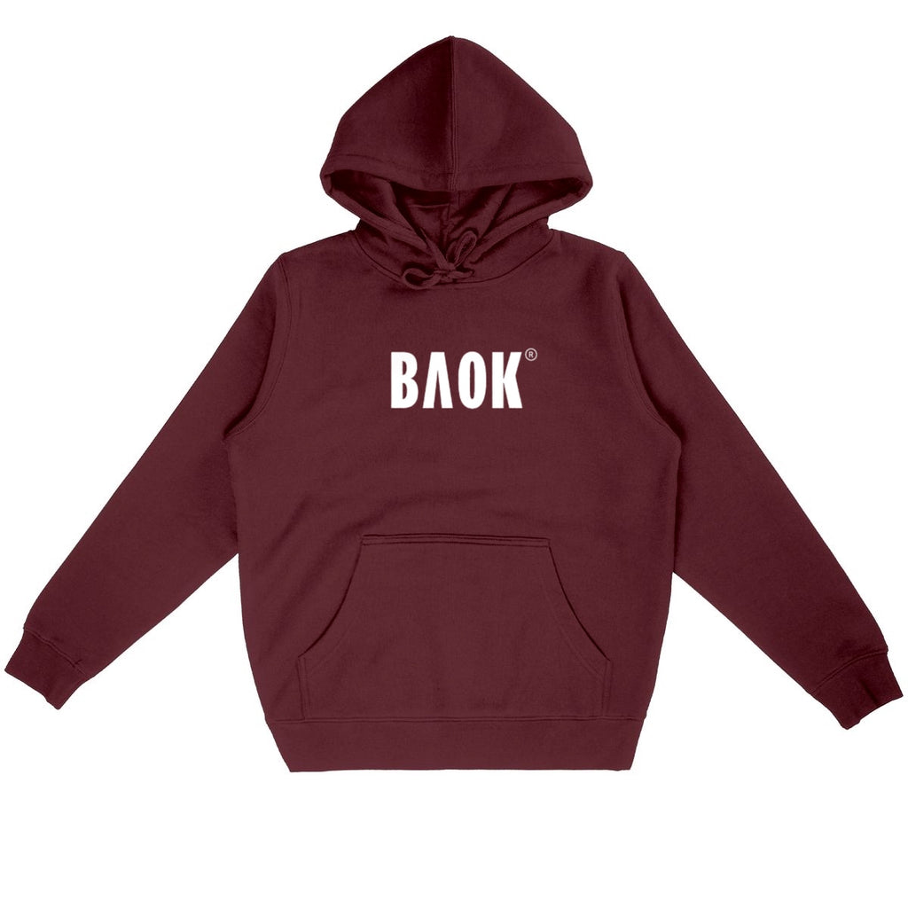 BΛOK® – Logo Dukserica - face_bordeaux