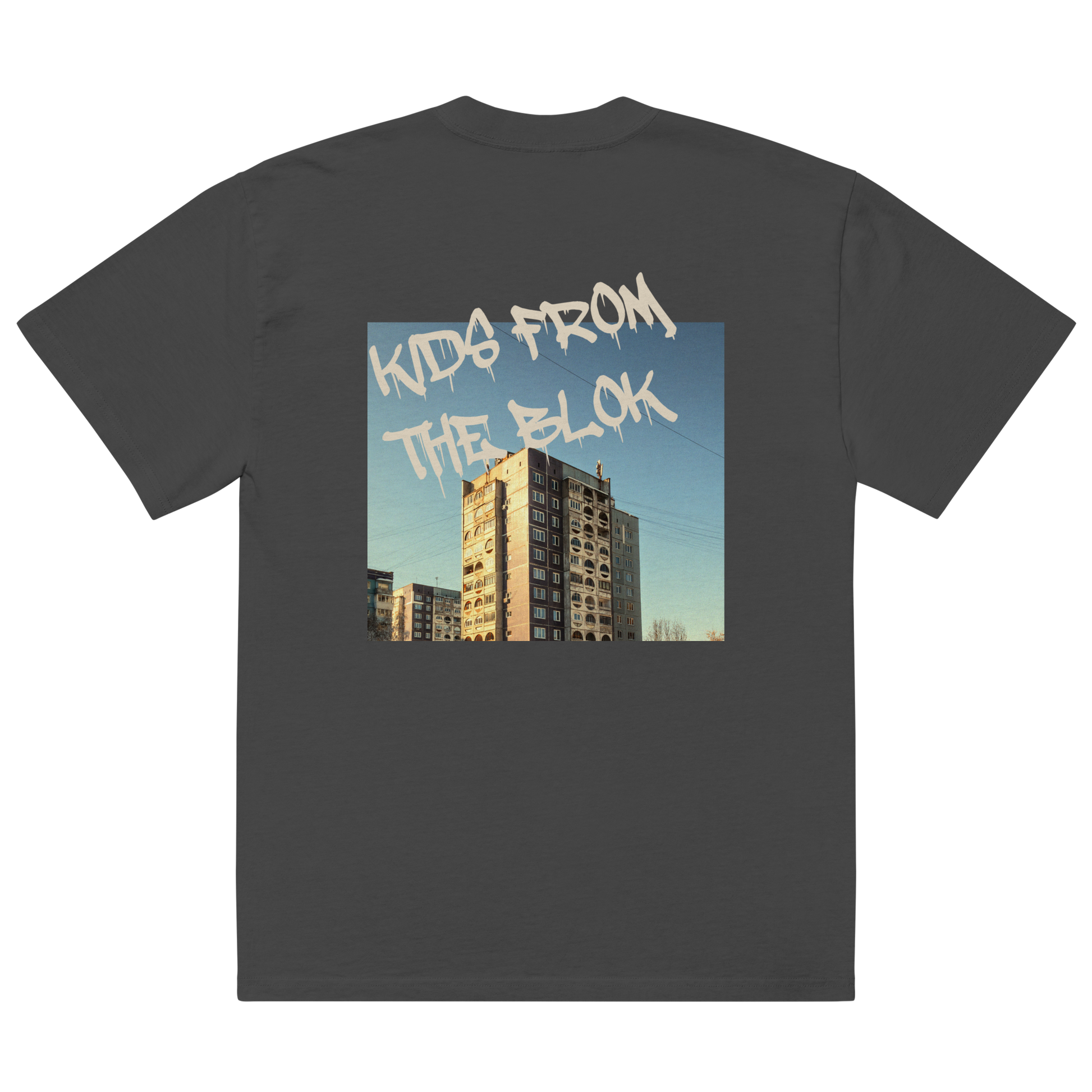 OVERSIZED faded t-shirt Kids From The Blok