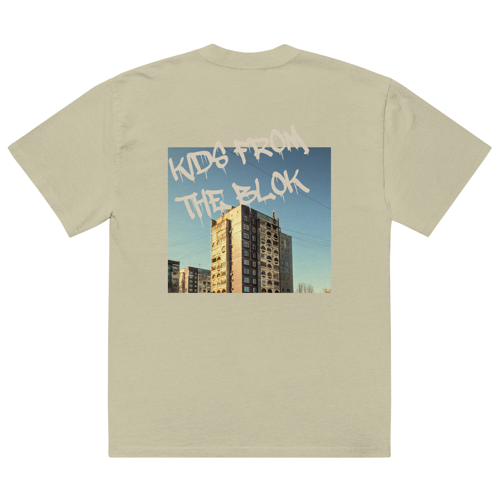 OVERSIZED faded t-shirt Kids From The Blok