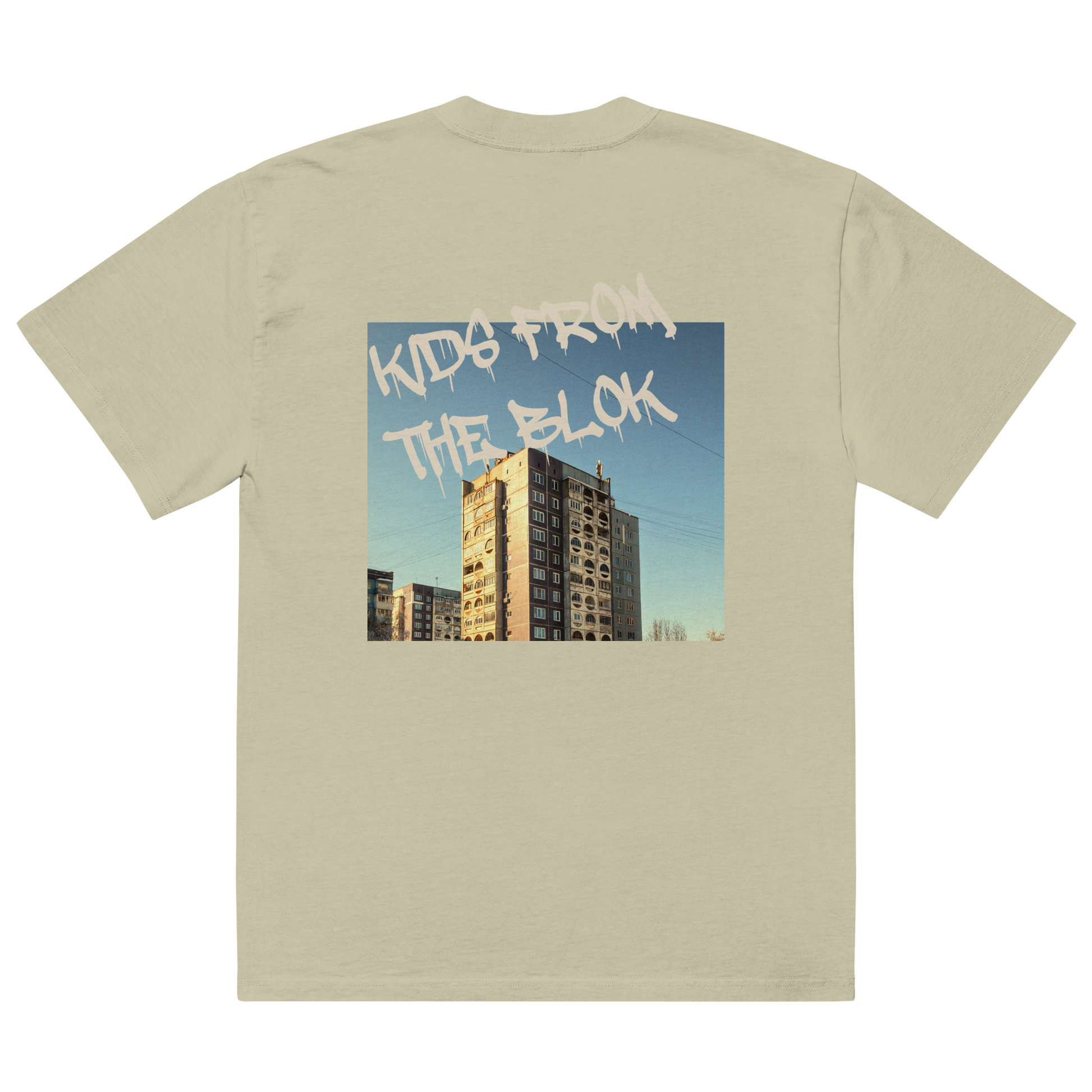 OVERSIZED faded t-shirt Kids From The Blok